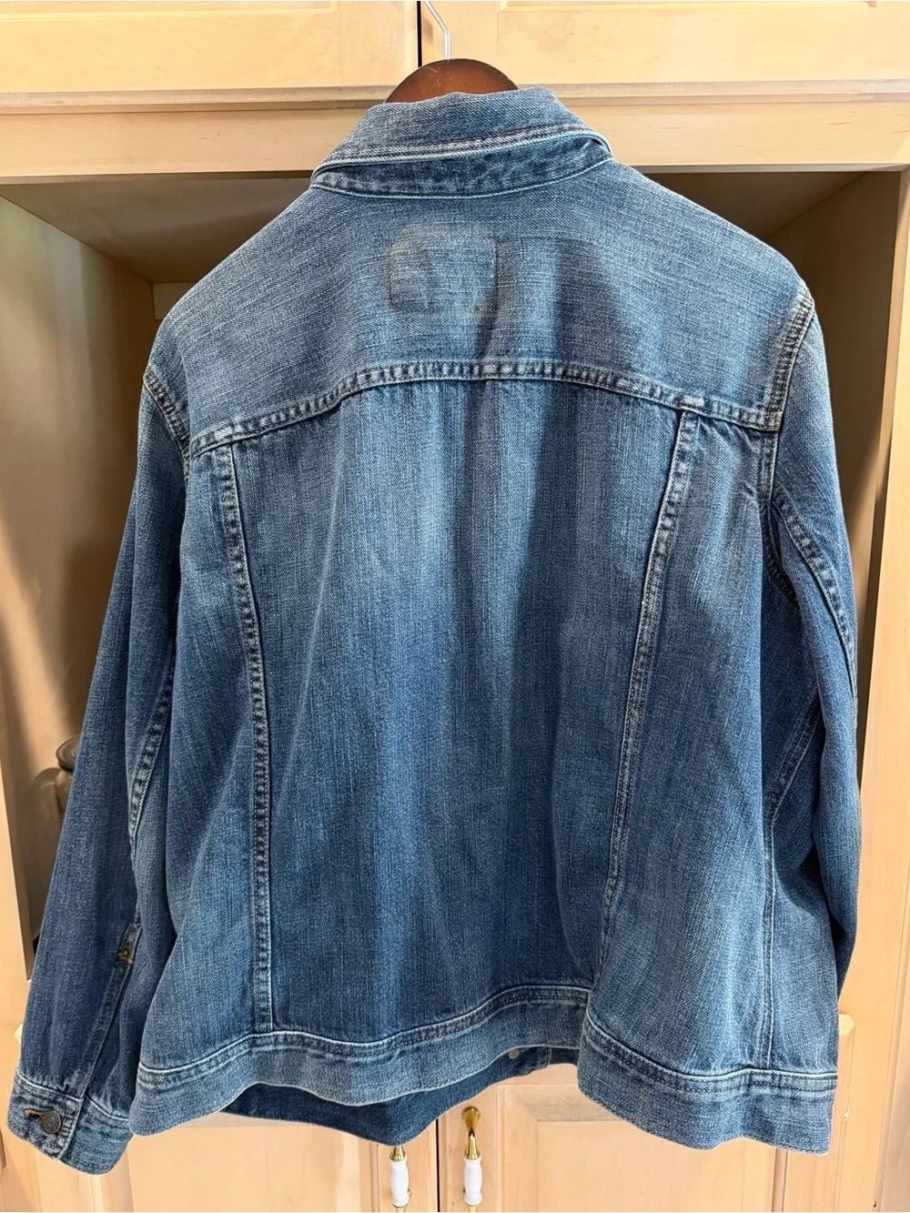 Ralph Lauren Classic Blue Denim Jacket Sz 2X - Picture 3 of 3